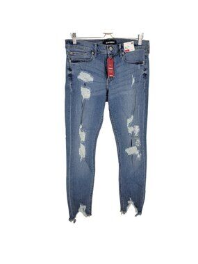NWT Express Ankle Legging Mid Rise Performance Stretch Jeans size 10R